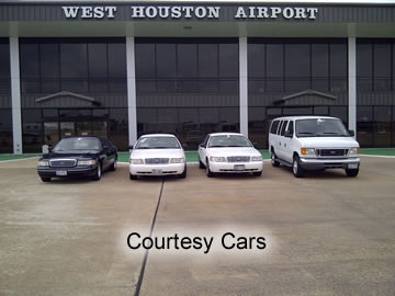 Courtesy Cars at West Houston Airport
